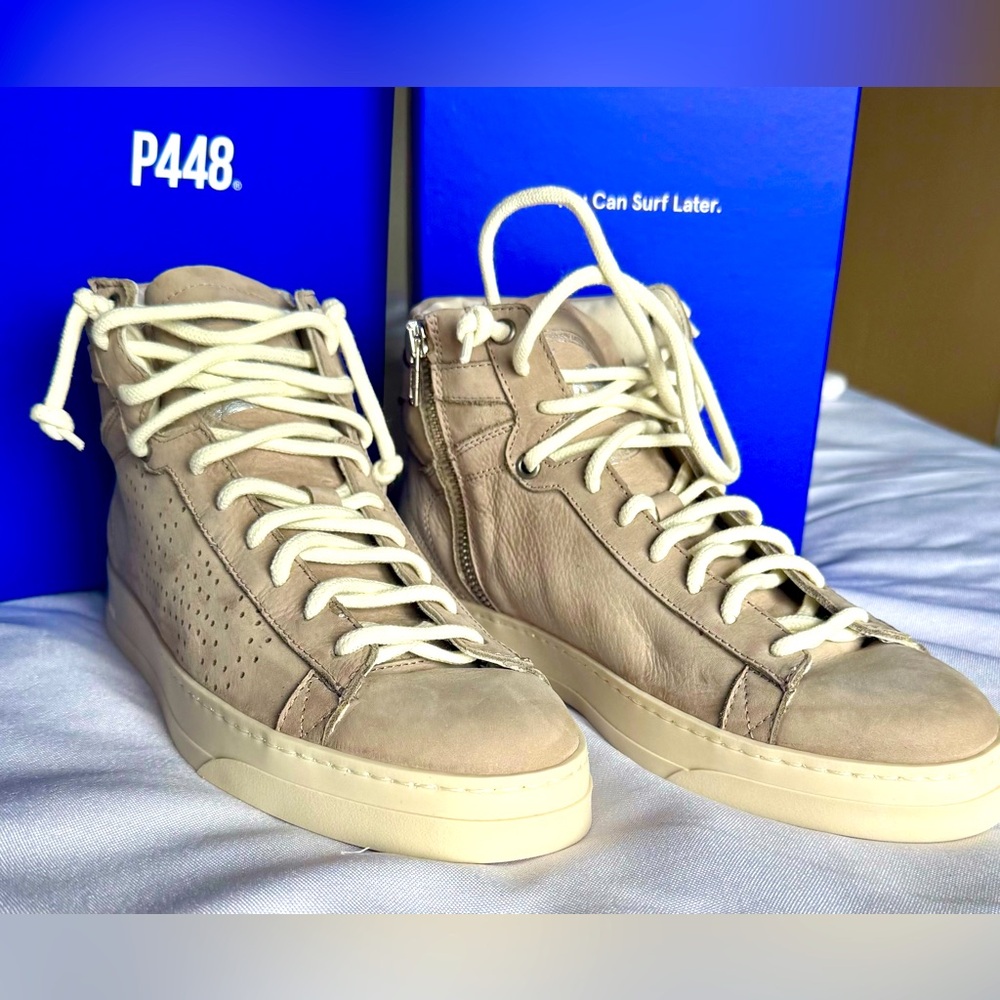 NIB P448 Taylor Mimentic Unisex High-Top Sneakers